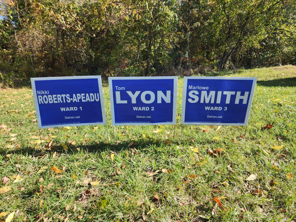 Lawn Signs are Here!